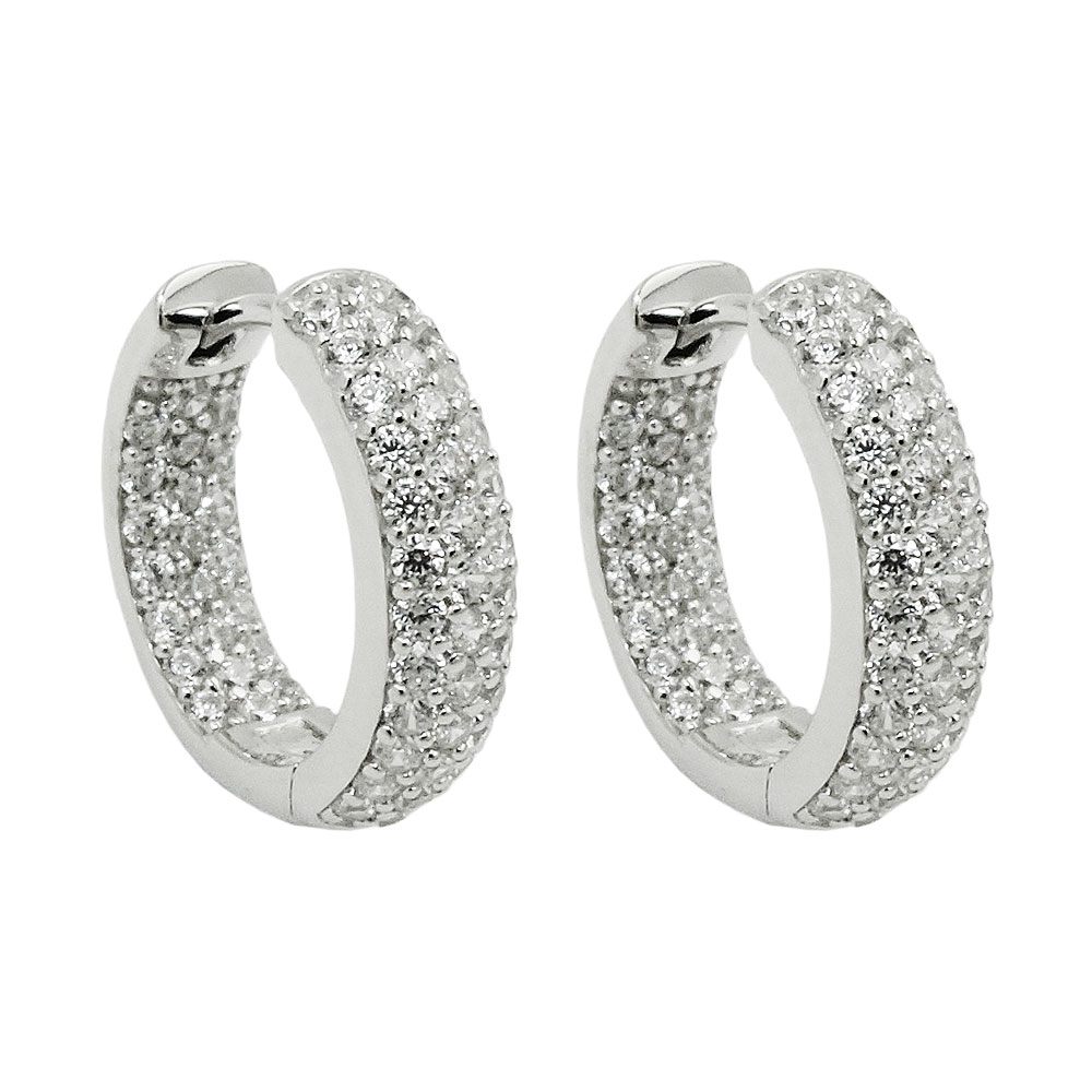 Hoop earrings Silver 925