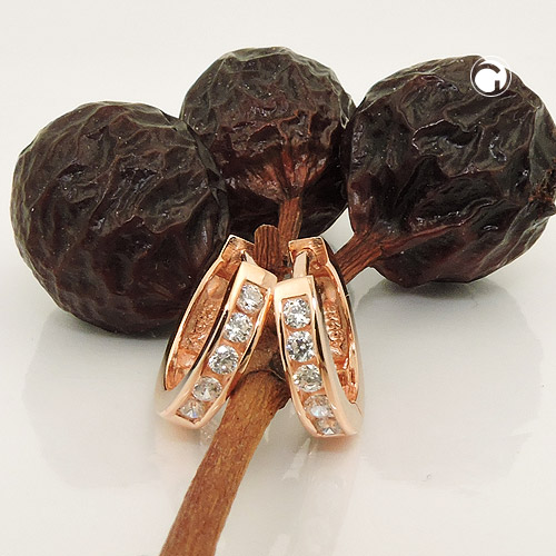 Hoop earrings Silver 925