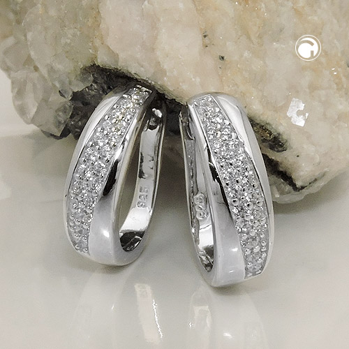 Hoop earrings Silver 925