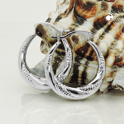 Hoop earrings Silver 925