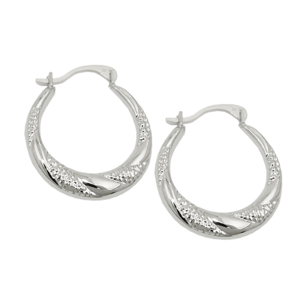 Hoop earrings Silver 925
