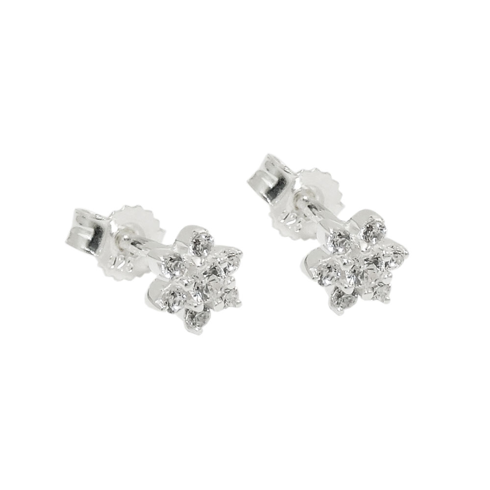 Studs zirconia Silver 925