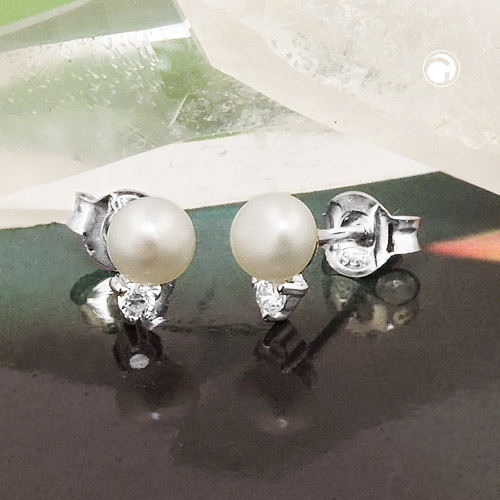 Studs Beads & Pearls Silver 925