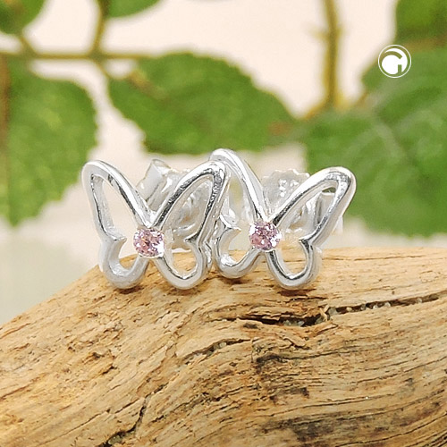 Studs zirconia Silver 925