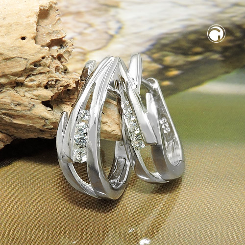 Hoop earrings Silver 925