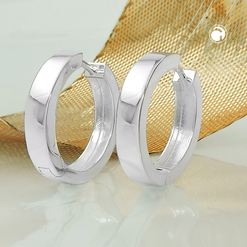 Hoop earrings Silver 925