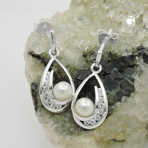 Studs Beads & Pearls Silver 925