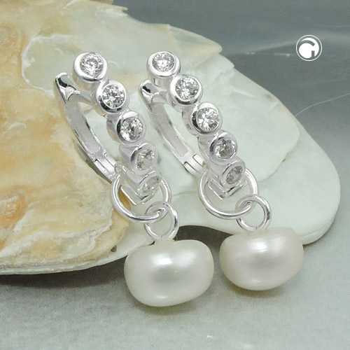 Hoop earrings Silver 925