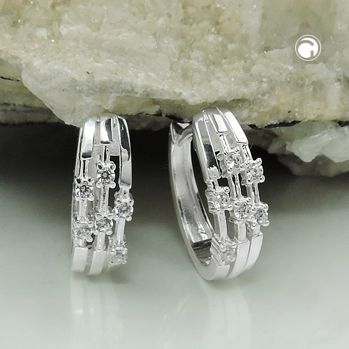 Hoop earrings Silver 925