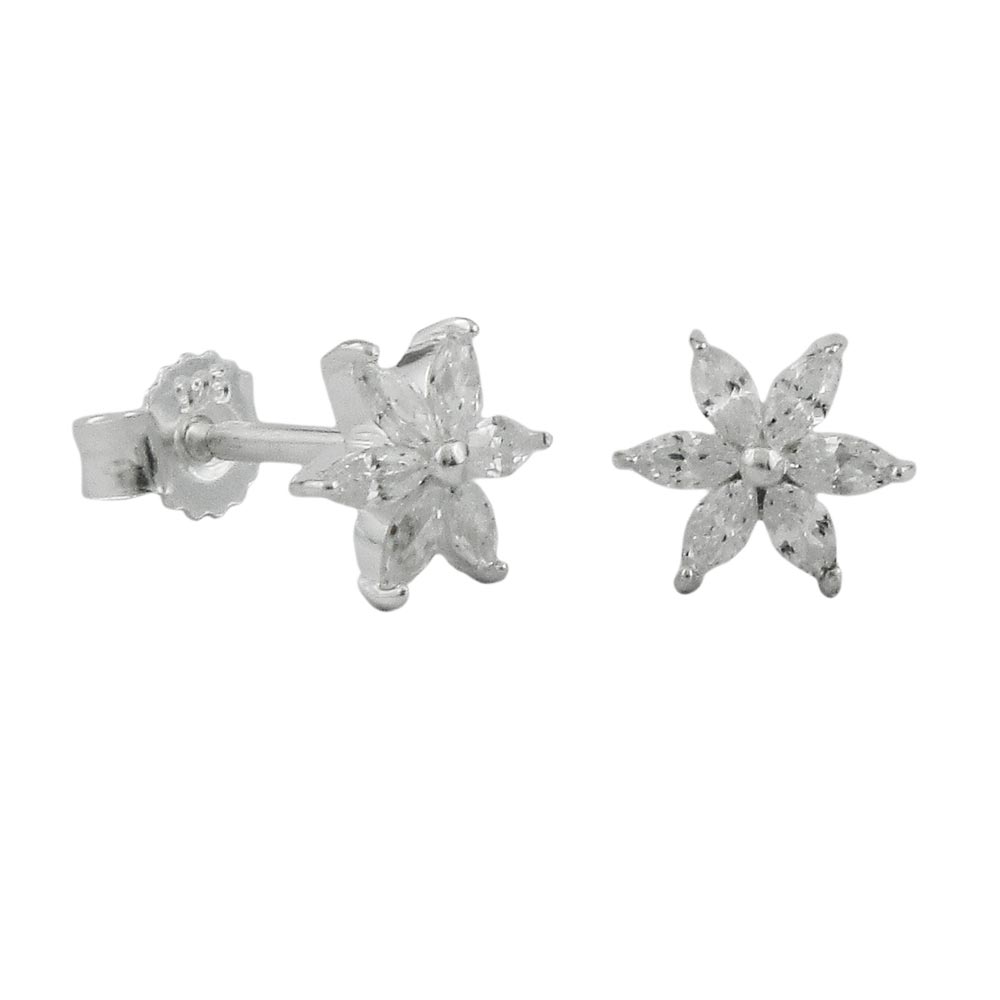 Studs zirconia Silver 925