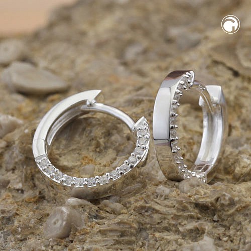 Hoop earrings Silver 925