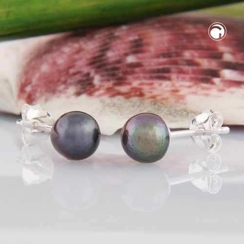 Studs Beads & Pearls Silver 925