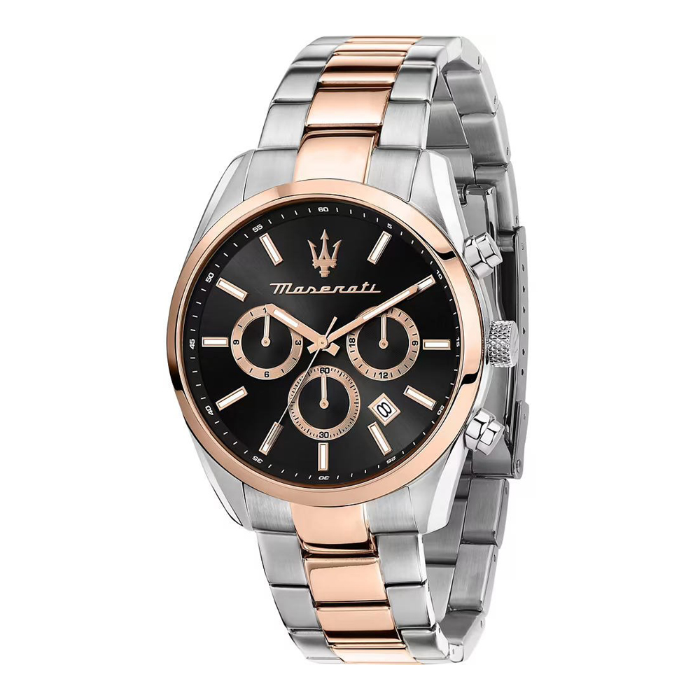 Maserati Attrazione R8853151002 Herrenuhr Dualtimer