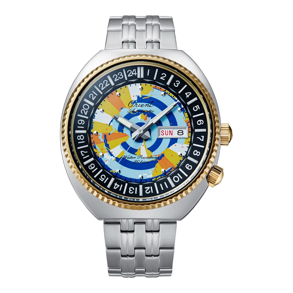 Orient Revival World Map Automatic RA-AA0E08Y39B Herrenuhr
